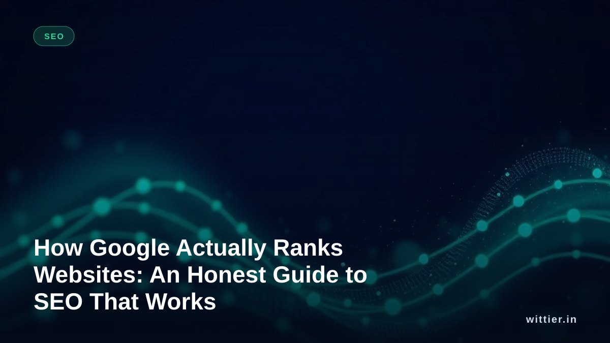 How Google Actually Ranks Websites: An Honest Guide to SEO That Works