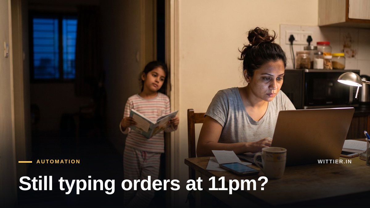 Typing Orders at 11pm? How n8n Automation Gives Small Businesses Their Evenings Back