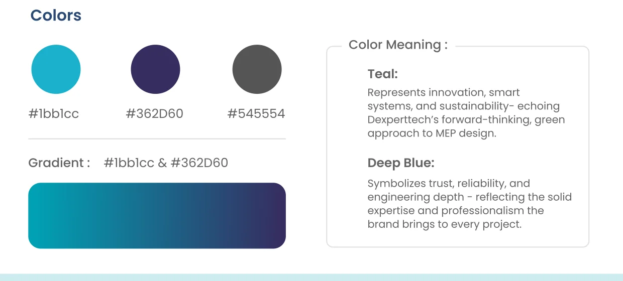 Dexperttech colours and meaning