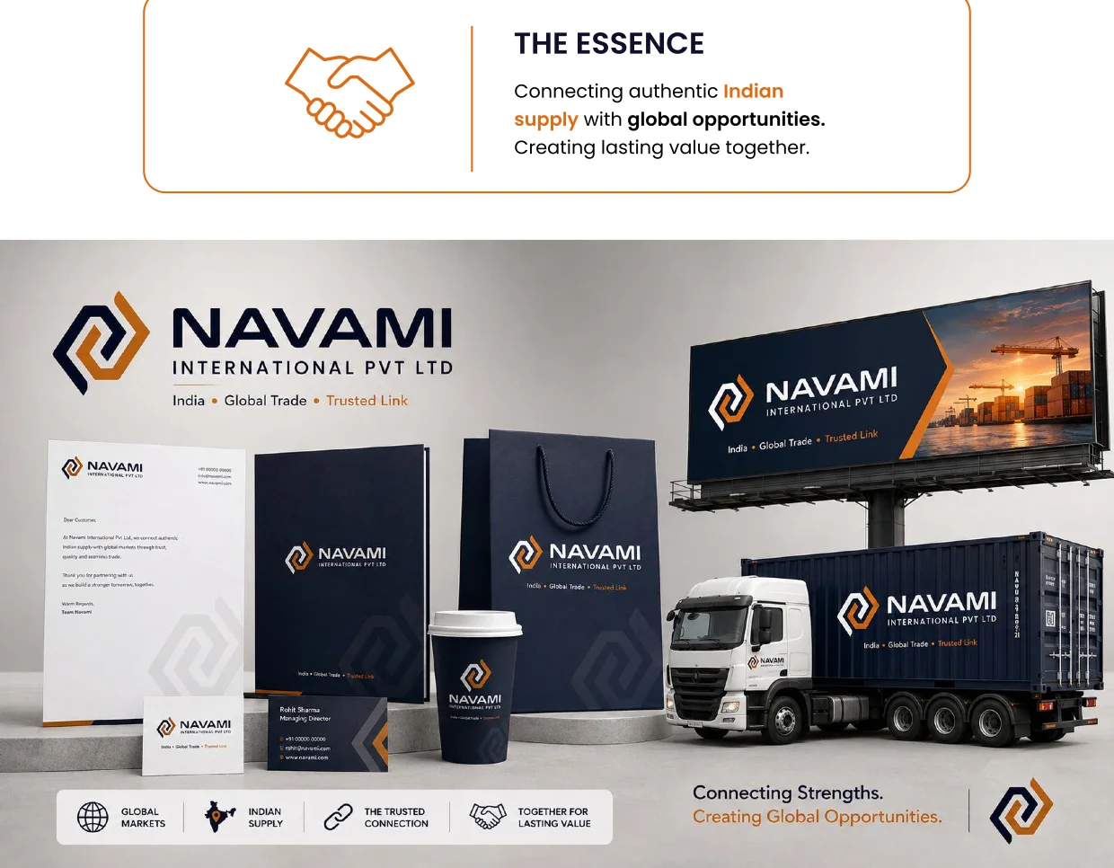 Navami brand essence and full application system
